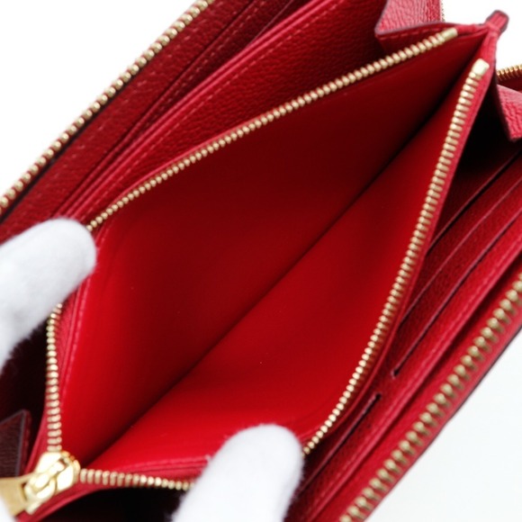 LOUIS VUITTON Red Monogram Wallet - Picture 7 of 16